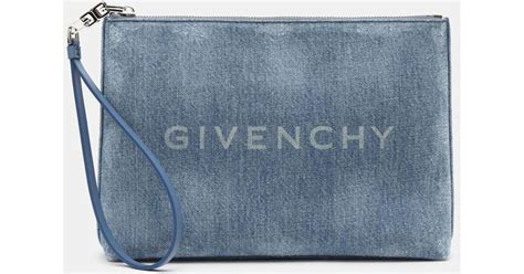 givenchy denim pouch